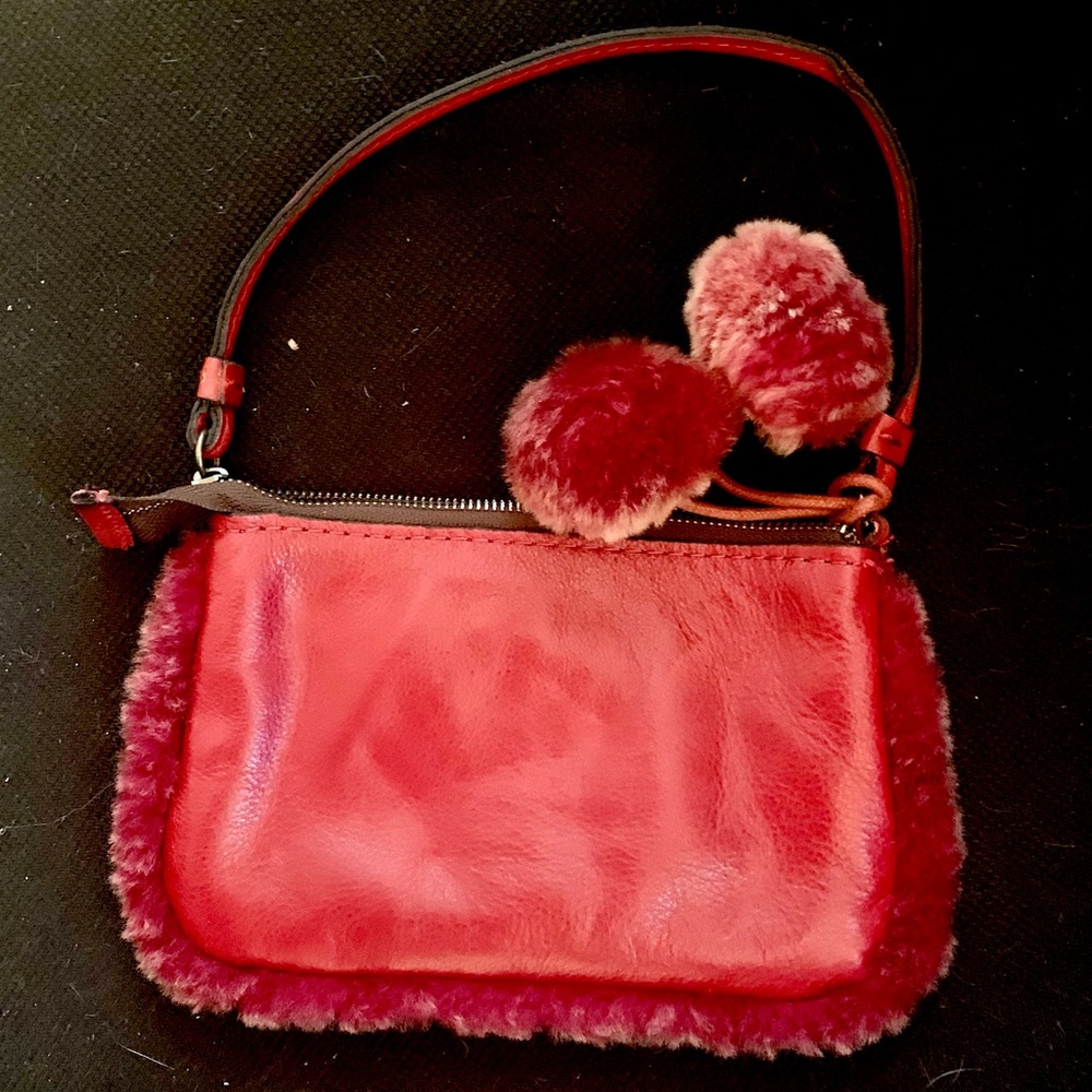 Genuine Italian leather wristlet by Patricia Nash